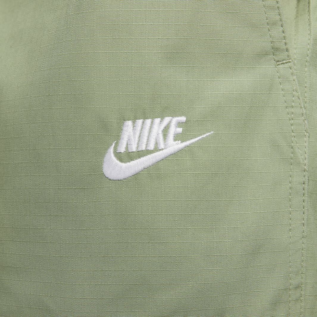 Pantaloni Nike Sportswear Club Woven Cargo Verde Olio/Bianco