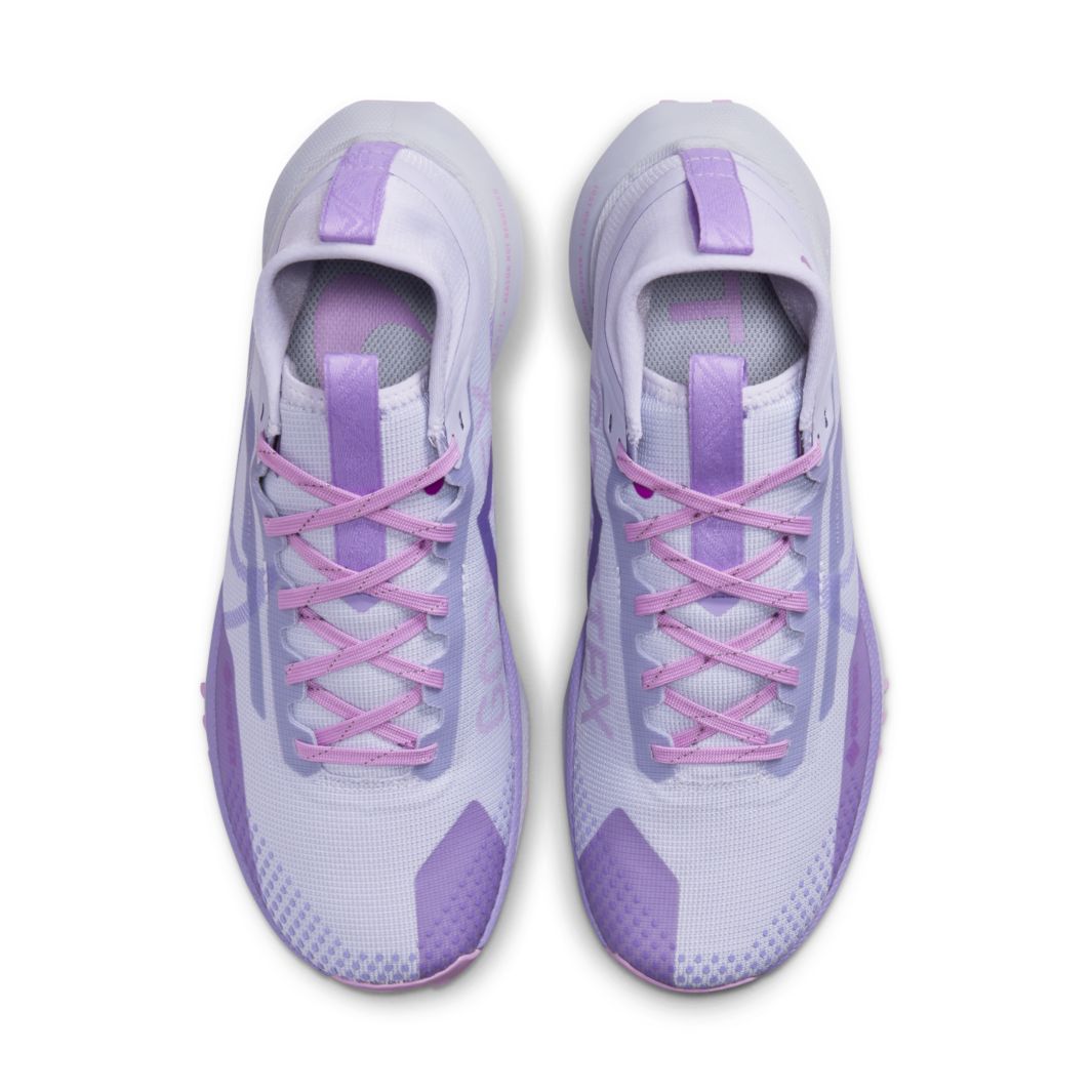Nike Womens Pegasus Trail 4 Gore-Tex - Oxygen Purple/Space Purple-Rush ...