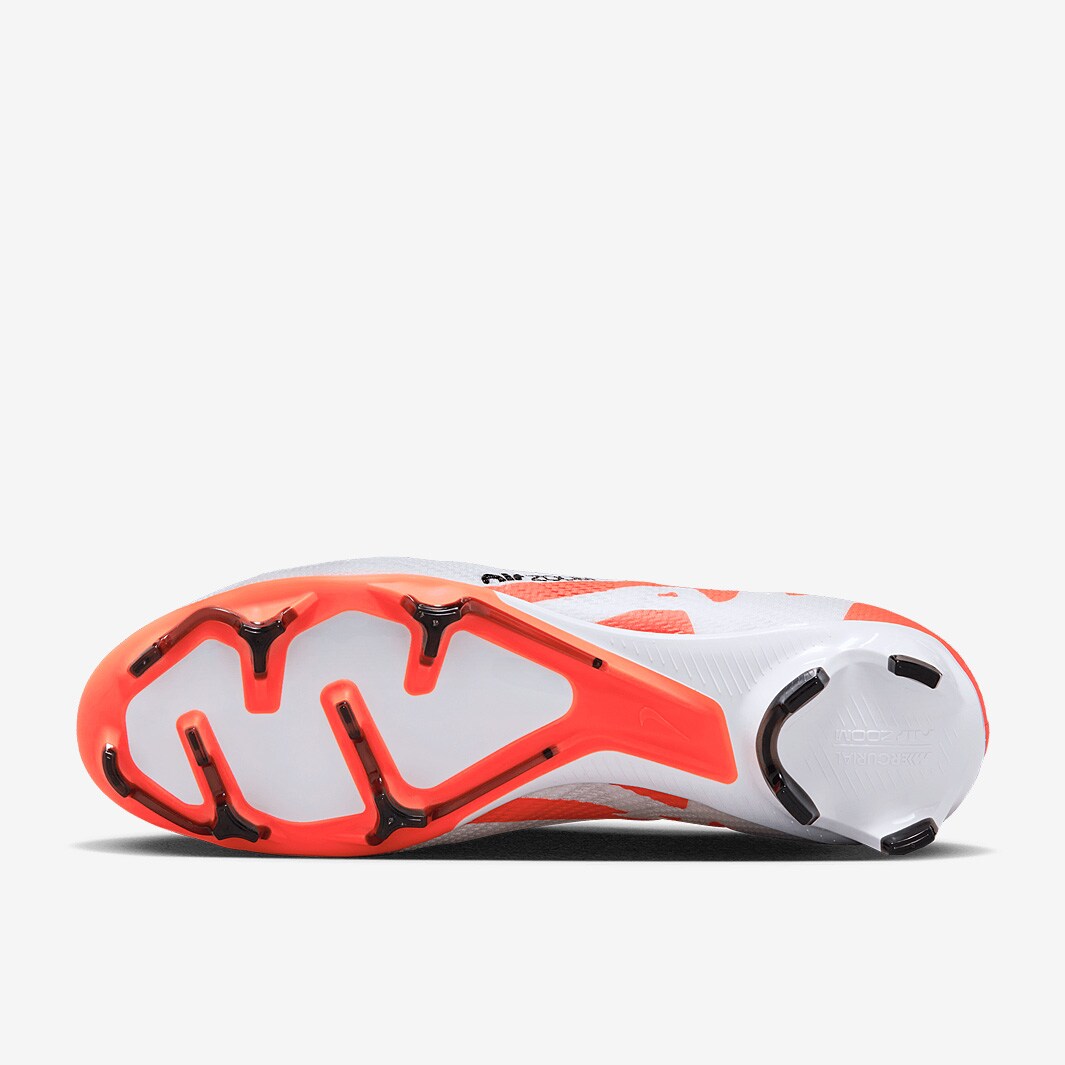 Nike Zoom Mercurial Vapor 15 Pro FG Soccer Cleat - Bright Crimson/White/Black