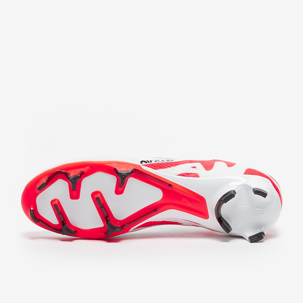 Nike Air Zoom Mercurial Vapor XV Elite FG - White/Bright Crimson/Black -  Mens Boots
