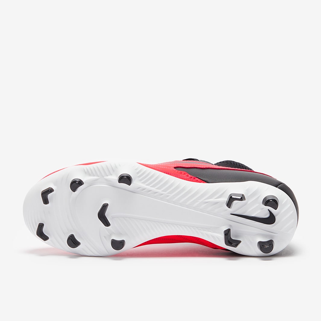 Nike Kids Phantom GX Club DF FG/MG - Bright Crimson/Black Nike Kids Phantom GX Club DF FG/MG - Bright Crimson/Black