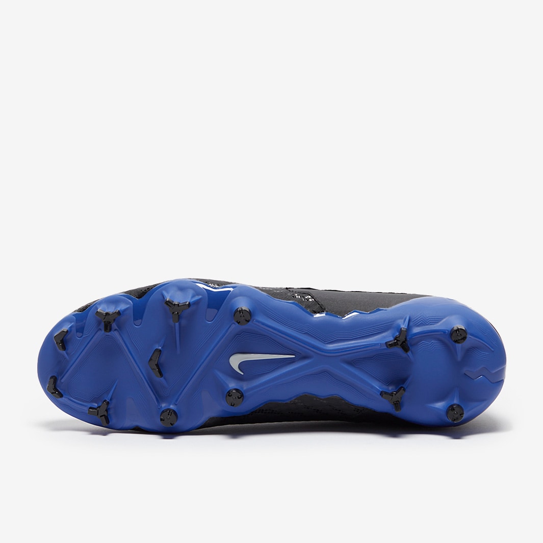 Nike Phantom GX Academy FG/MG - Black/Chrome/Hyper Royal
