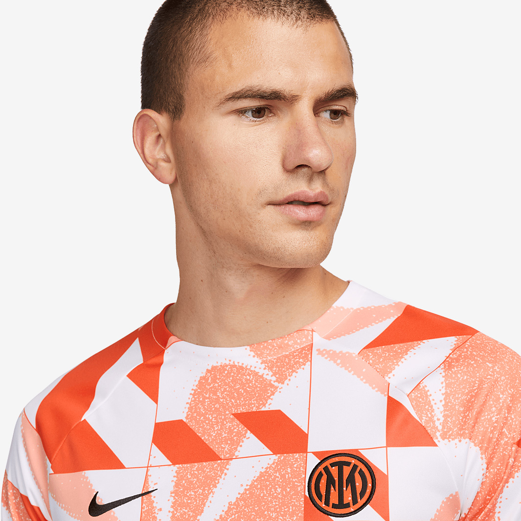 Maillot De Foot Inter Milan 2023/24 - Orange - Nike - Neuf Avec étiquettes