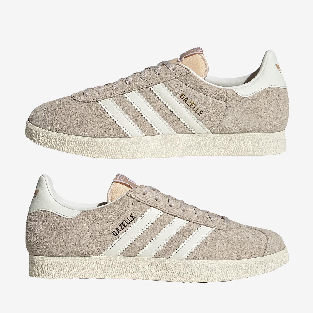 adidas Originals Gazelle Wonder Beige Bianco Off Bianco Core Scarpe Uomo Pro Direct Soccer