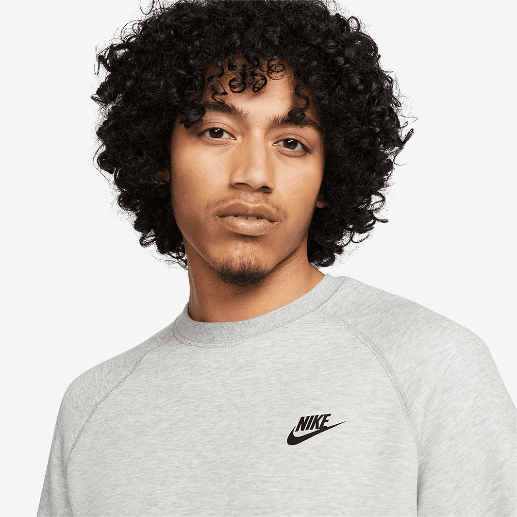 Nike Sportswear Tech Fleece Crewneck Dark Grey Heather/Black