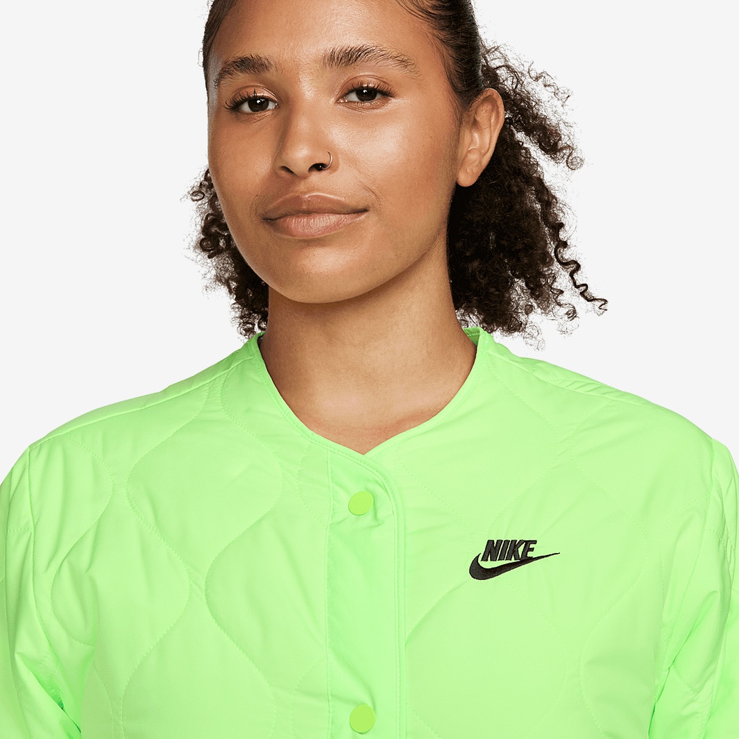 lime green nike jacket women's