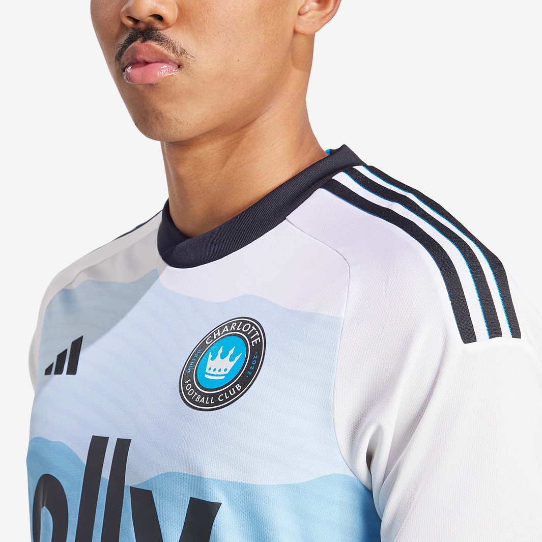 adidas Charlotte FC 2024 Authentic Home Jersey - Sharp Blue