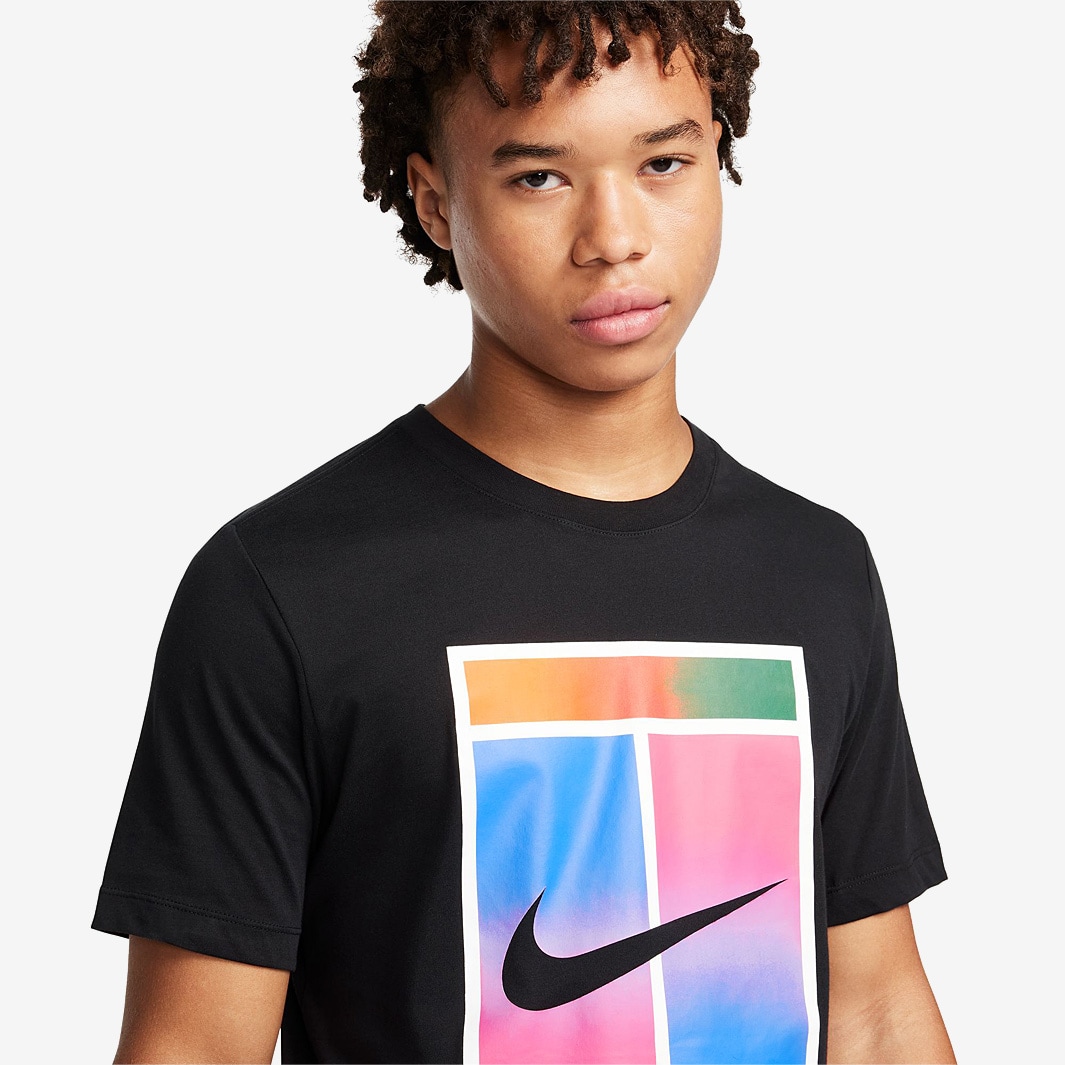 nike dry tee boxy rainbow