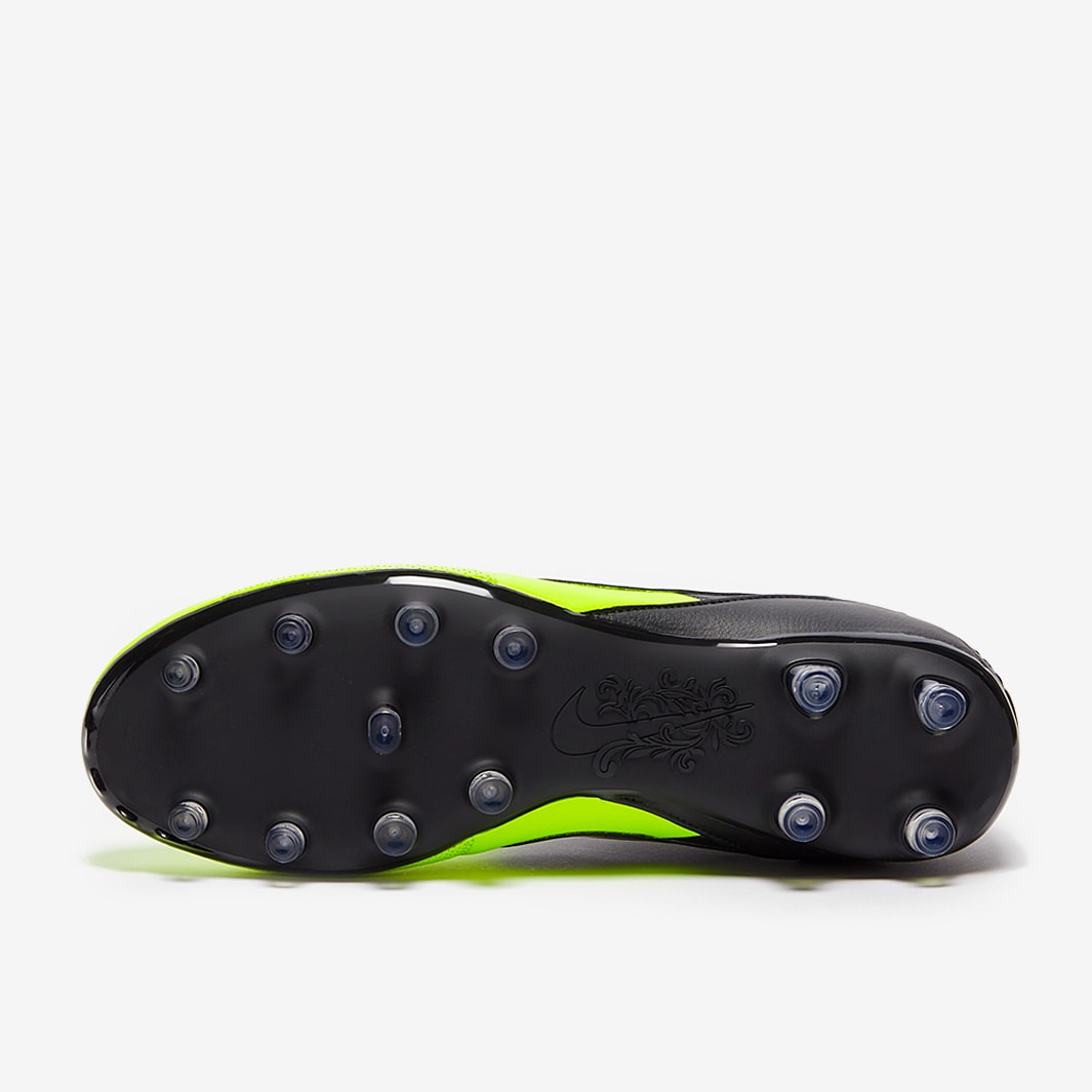 Nike The Premier III Firm Ground - Black/Black/Volt - Mens