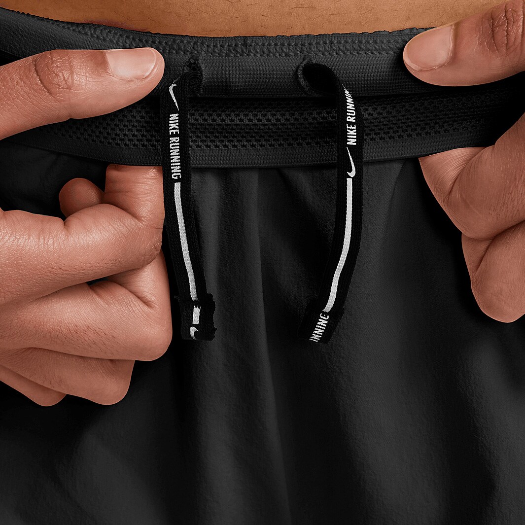 Nike Womens Dri-FIT Aeroswift ADV 3 Inch Shorts - Black/White