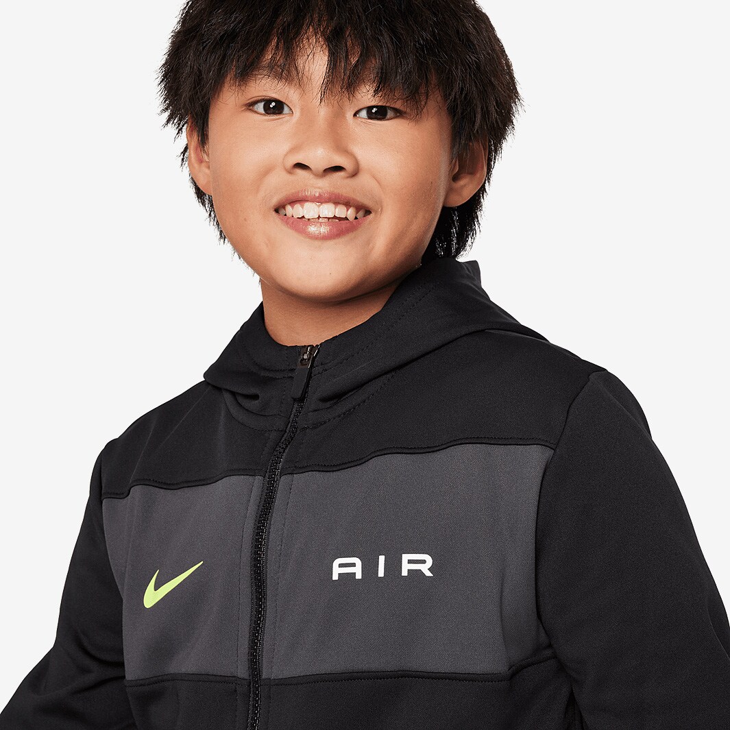 Nike Sportswear Older Kids Air Full-Zip Hoodie (8-15Y) Black