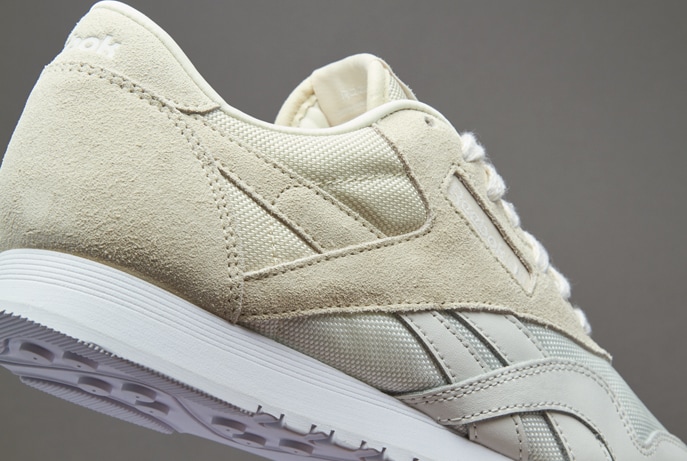 buty reebok classic nylon alpine chalk