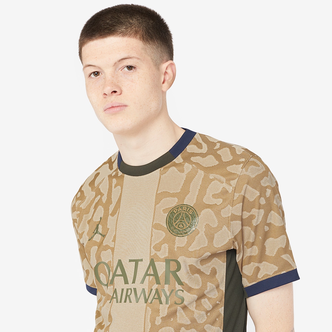 PSG MNK DFADV MATCH JSY SS 4TH - Hemp/Obsidian/Sequoia/Rough