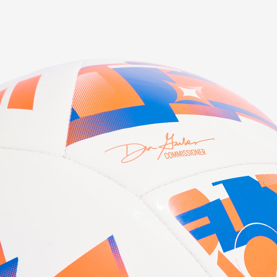 adidas MLS Club - White/Solar Red/Glory Blue - Footballs |