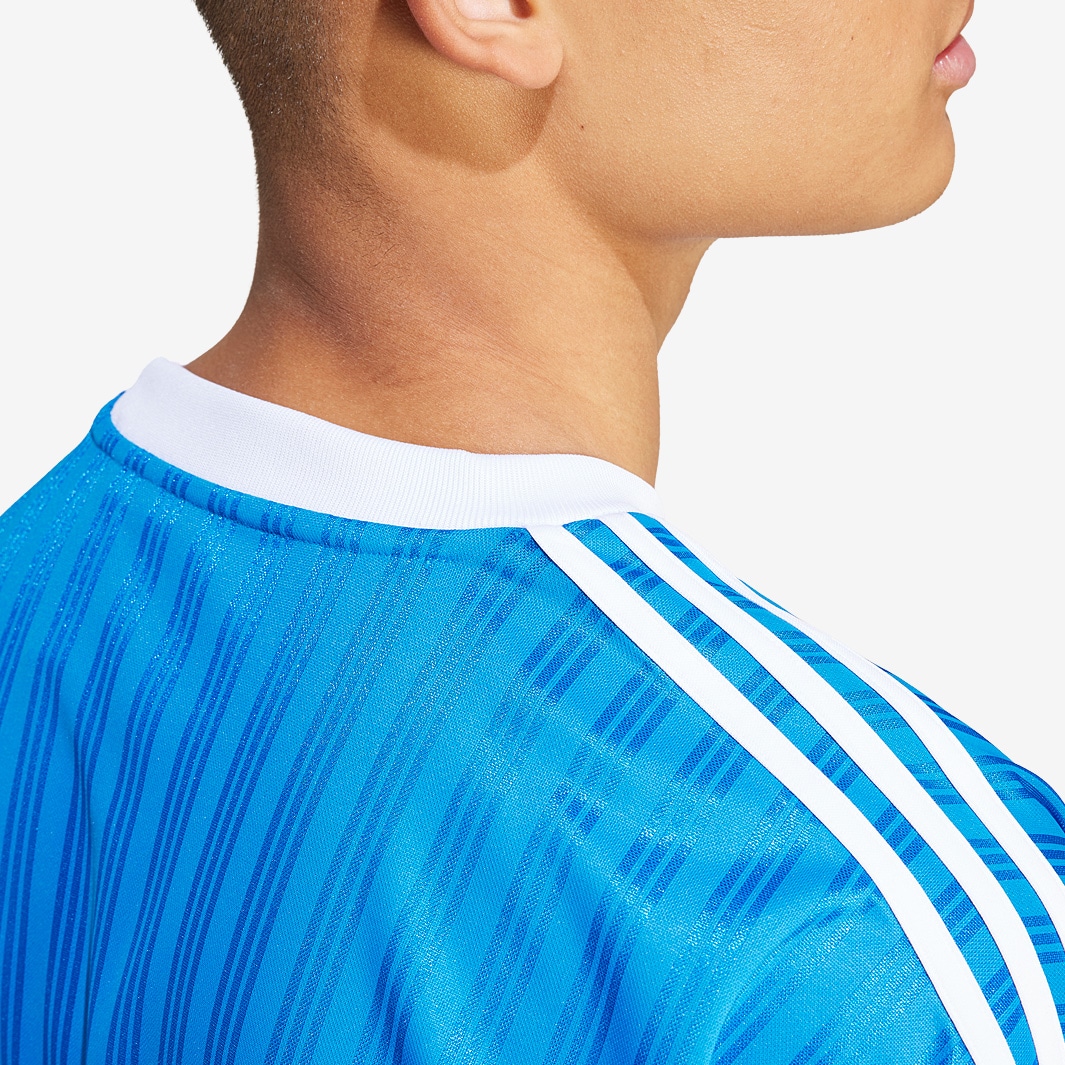 adidas Originals Adicolor Poly T-Shirt Bluebird/White Tops