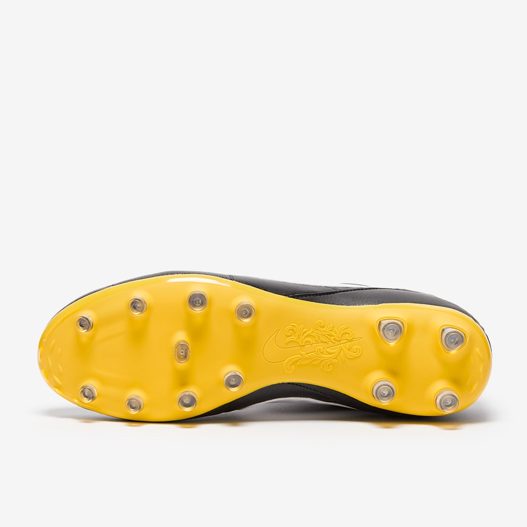 Nike The Premier III Firm Ground - Black/White/Amarillo