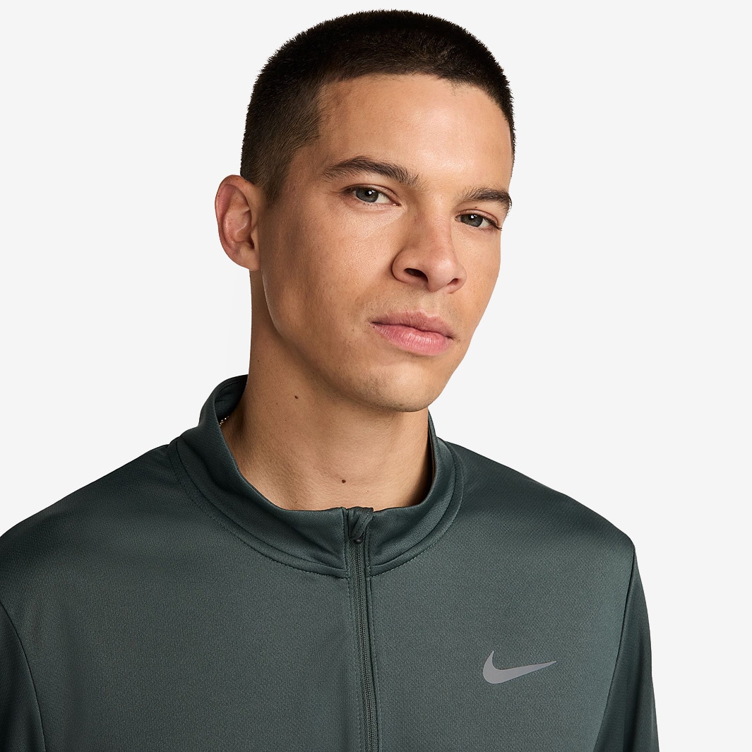 nike pacer half zip green