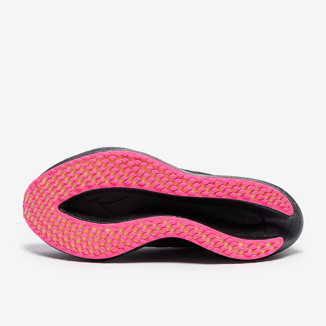 Mizuno Wave Rebellion Pro 2 - Black/Silver/Pink Tetra - Mens