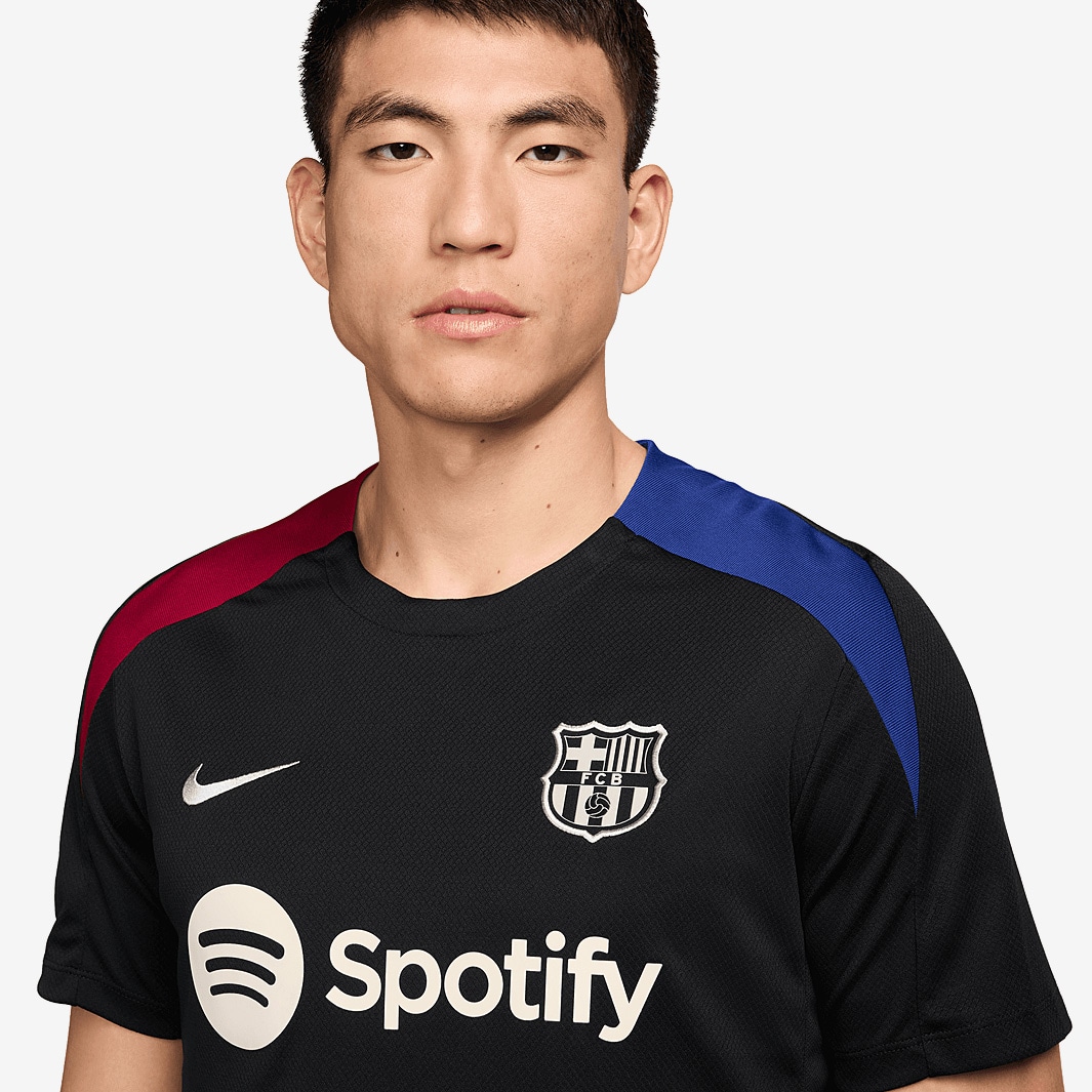 Nike FC Barcelona 24/25 Dri-FIT Strike SS Top - Black/Noble