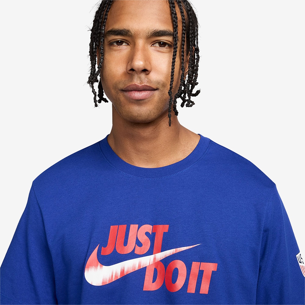 nike just do it blue