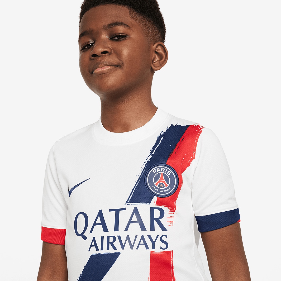 Nike Paris Saint-Germain 24/25 Kids Dri-FIT Stadium SS Away
