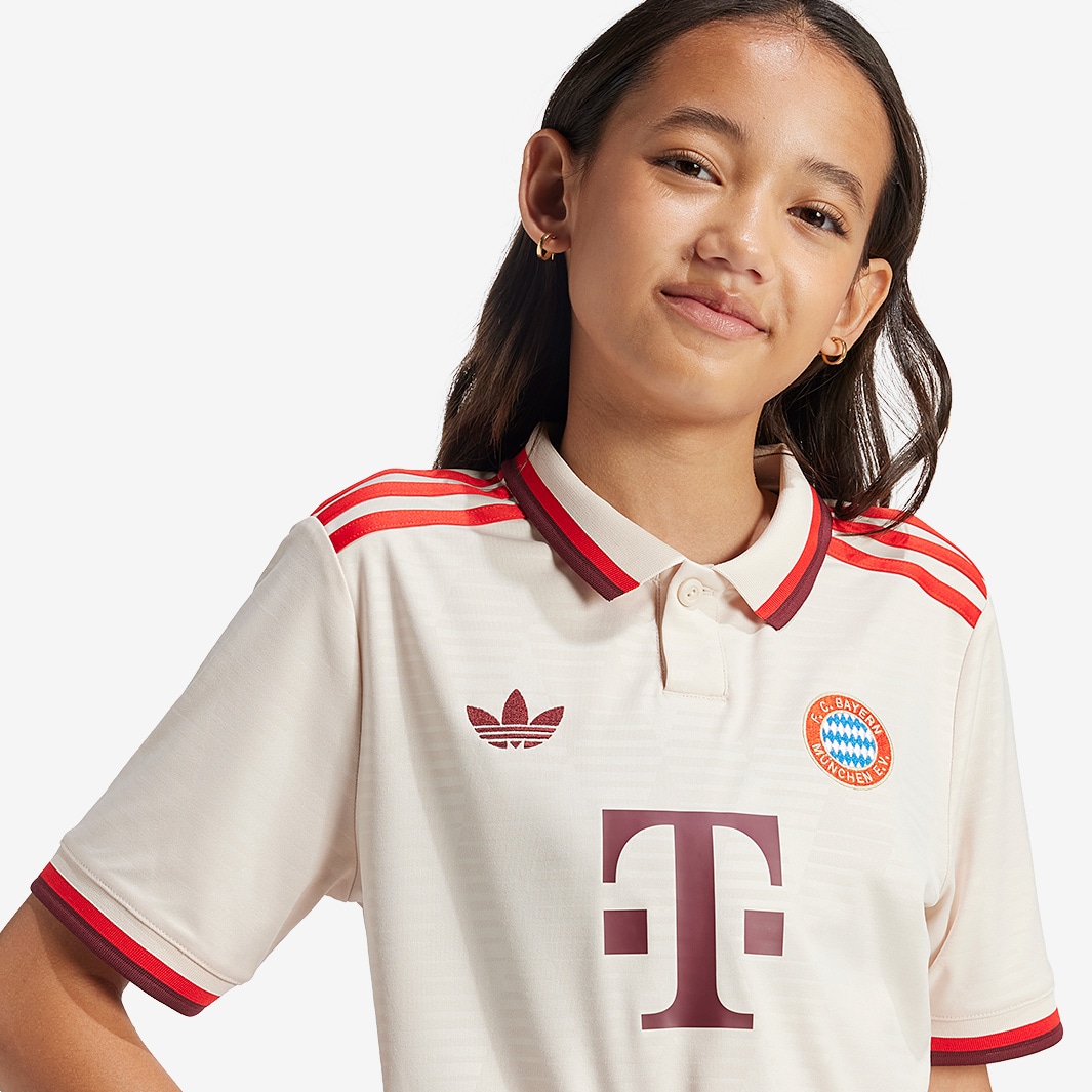 adidas Originals Bayern Munich Kids Third Shirt - Linen