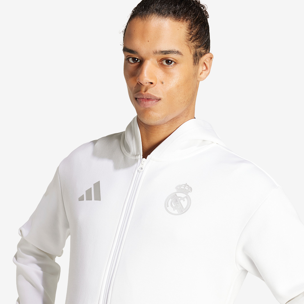 real madrid jacket white