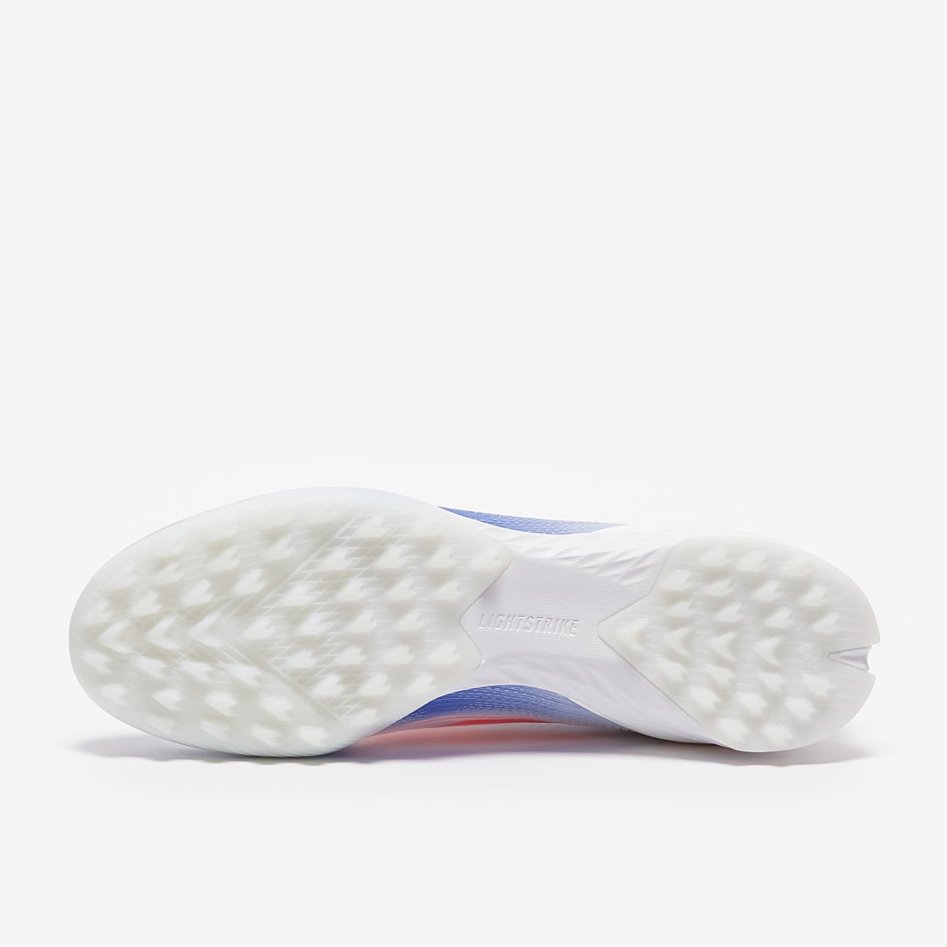 adidas F50 Pro Turf - Ftwr White/Solar Red/Lucid Blue