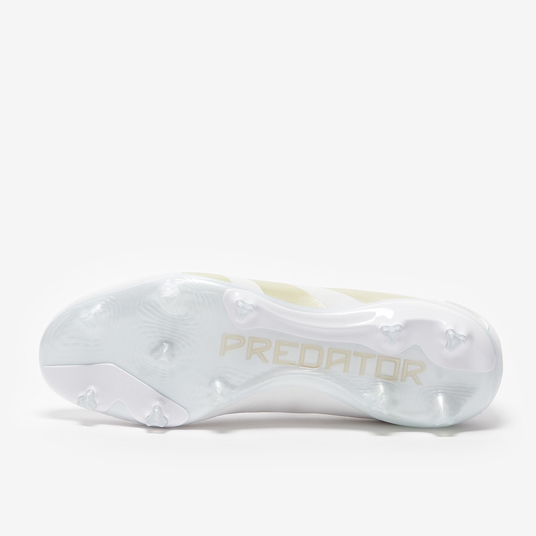 adidas Predator Pro Firm Ground - Ftwr White/Gold Met/Sandy