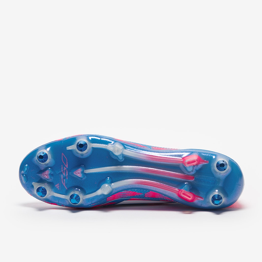adidas F50 Elite Laceless Soft Ground - Solar Blue/Ftwr