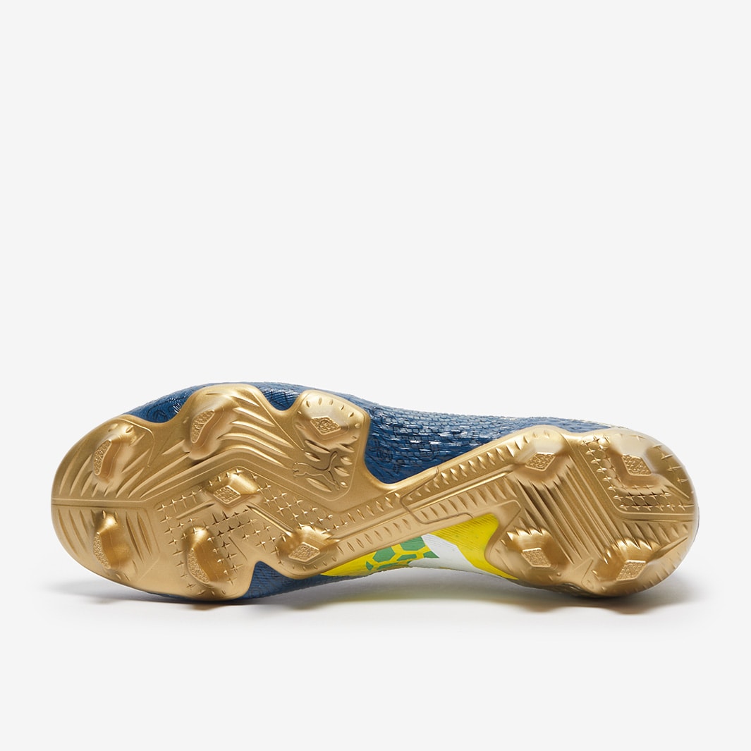 gold football cleats size 7