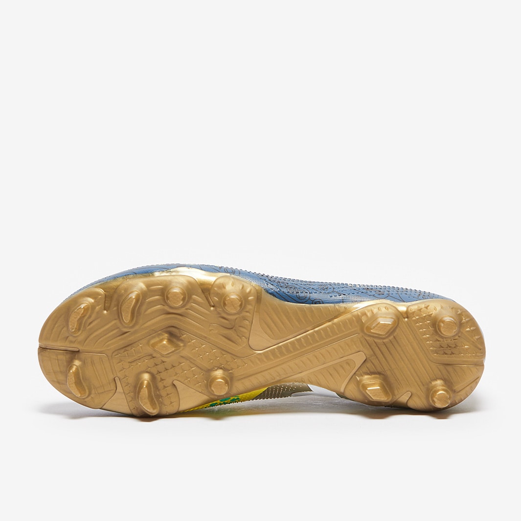 Puma Kids Future 7 Match FG/AG - Sailing Blue/Pelé Yellow