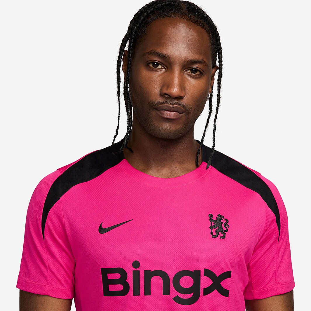 Nike Chelsea ユニフォーム 黒/ピンク Nike Dri-FIT Chelsea F.C. 2024/25 Stadium Third Football