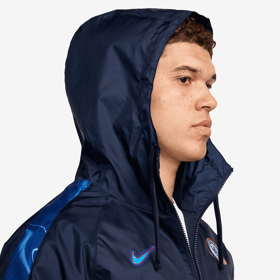Nike Chelsea 24/25 NSW Woven Tracksuit - Obsidian/Obsidian