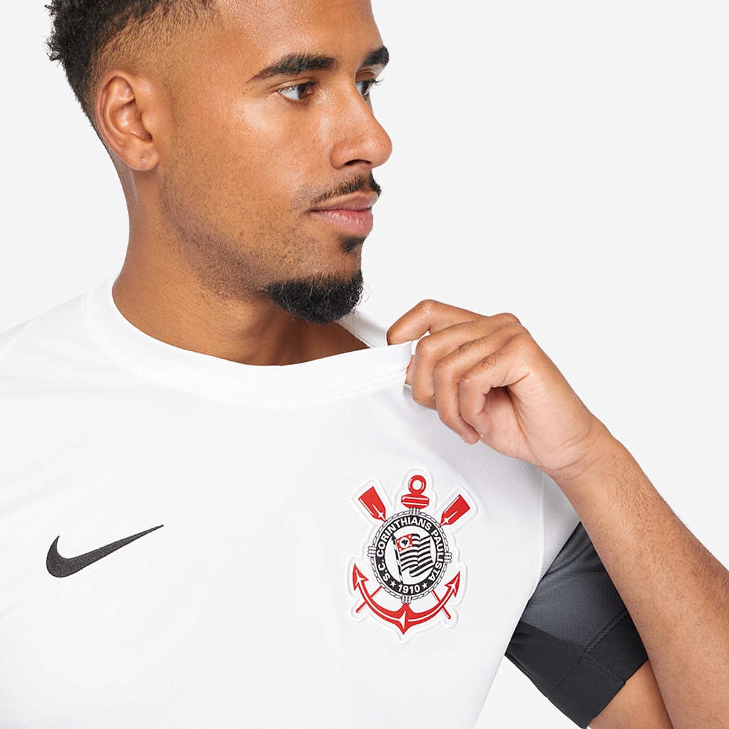 Nike Corinthians 24/25 Dri-FIT SS Stadium Home Shirt - White