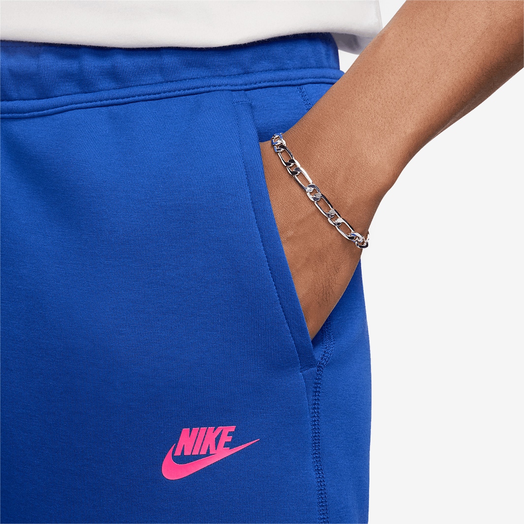 pink and blue nike joggers