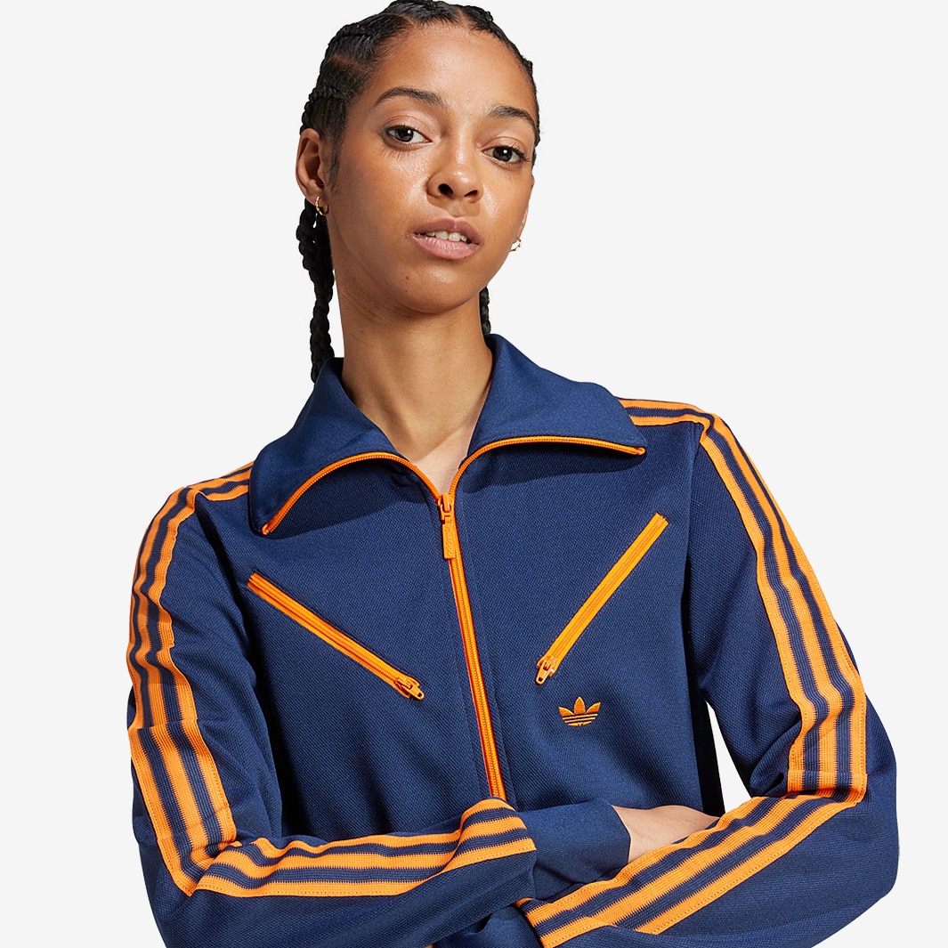 【Adidas】★24SS★ Fashion Montreal Denim Track Top adidas Fashion Montreal Denim Track Top - Multicolor | Free