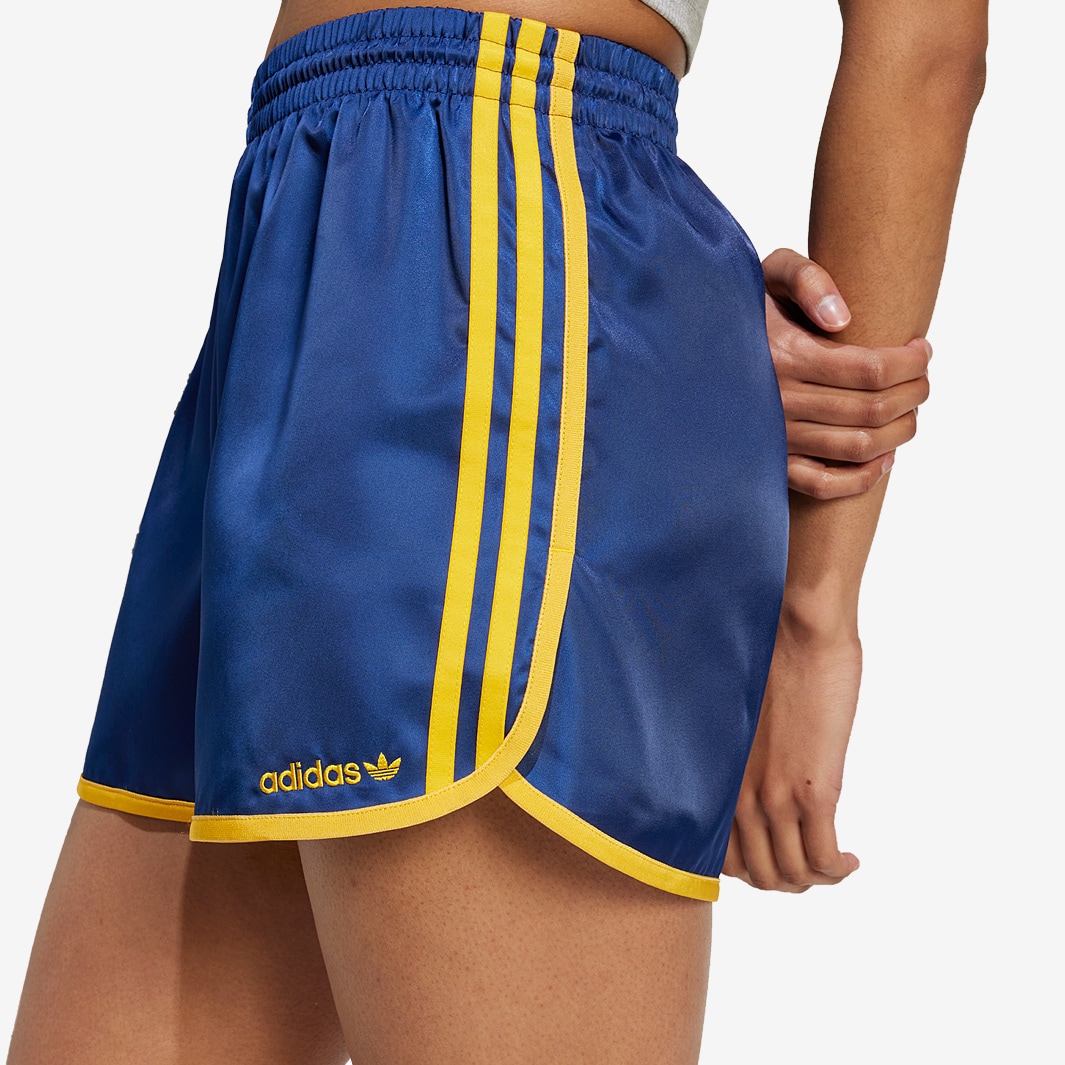 adidas Originals Womens Sprinter Shorts Dark Blue Bottoms