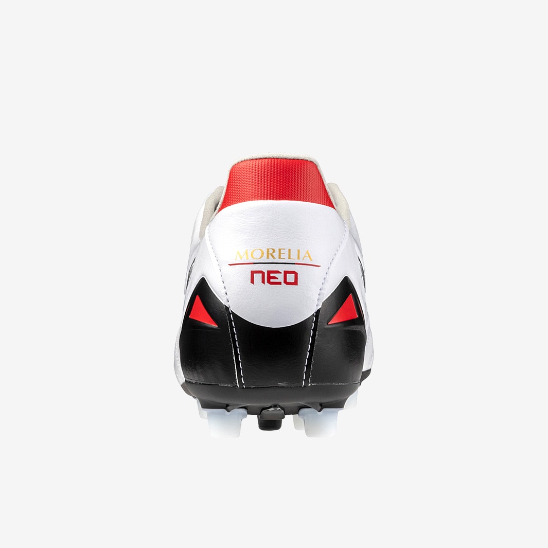 Mizuno Morelia Neo IV Pro Artificial Grass - White/Black/Red