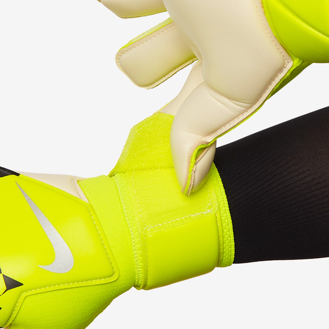 【日本産】 Volt/Black/Metallic - Grip3 Vapor GK Nike Silver GK Mens - アクセサリー