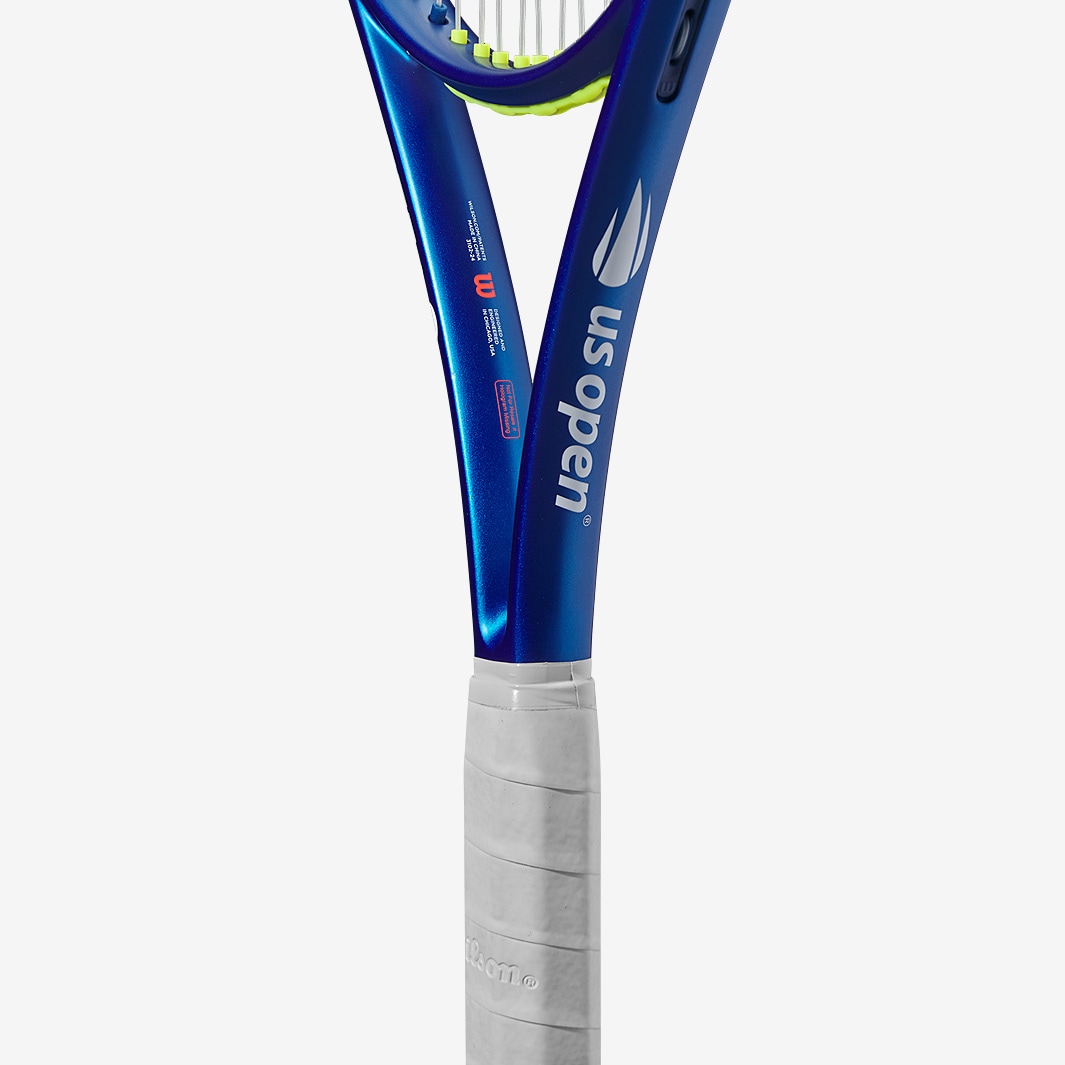 Wilson Shift 99L V1 US Open 2024 Tennis Racket - Blue/ Yellow