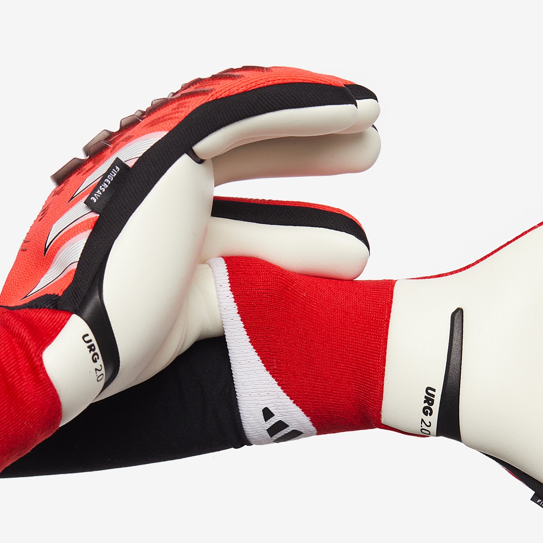 adidas Predator Pro Fingersave GK Gloves Lucid Red/Black/Pure