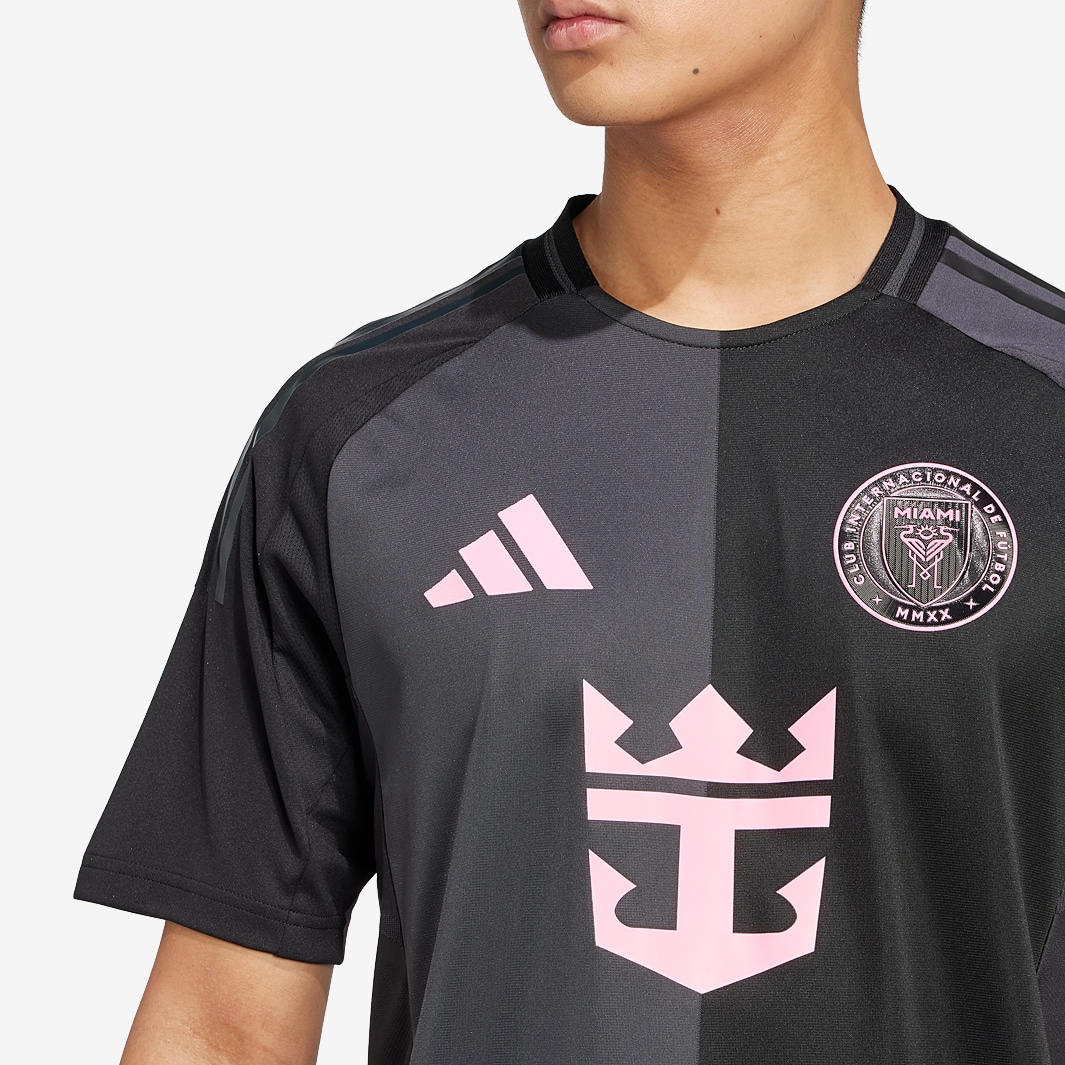 adidas Inter Miami 2025 Authentic Away Jersey with Messi 10