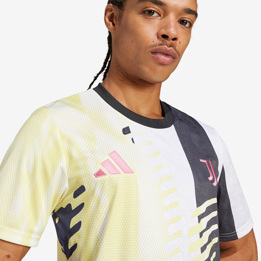 【Adidas コリア】 Juventus 24/25 Pre-Match Jersey adidas Juventus 24/25 Pre-Match Jersey - Pure Sulfur/Black