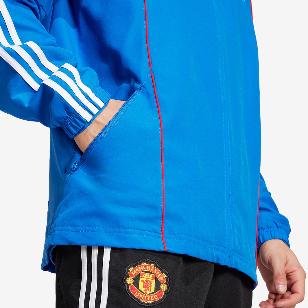 adidas Manchester United 24/25 UBP Track Top - Blue - Mens