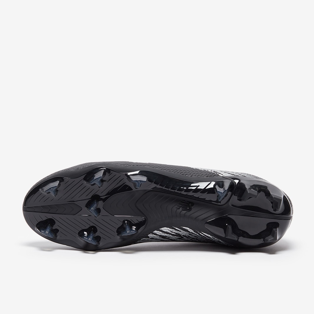 New Balance Furon V8 Team Firm Ground - Black/Metallic