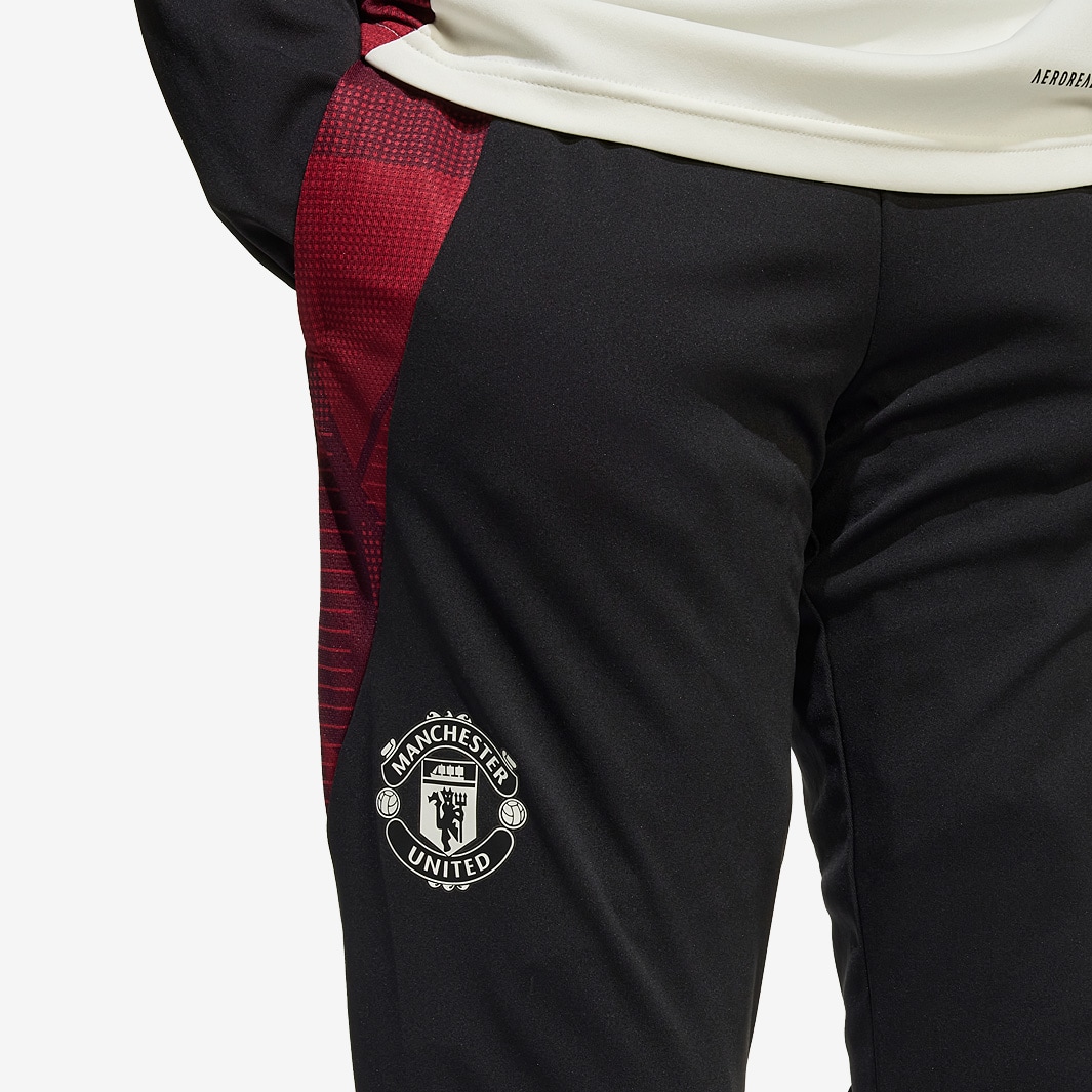 adidas Manchester United 24/25 Kids Tiro 24 Training Pant - Black