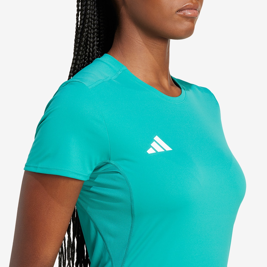 売れ筋商品|||アディダス Tシャツ レディース トップス ADIZERO TEE - Basic T-shirt - glory green adidas Womens adizero Energy T-Shirt - Glory Green - Womens