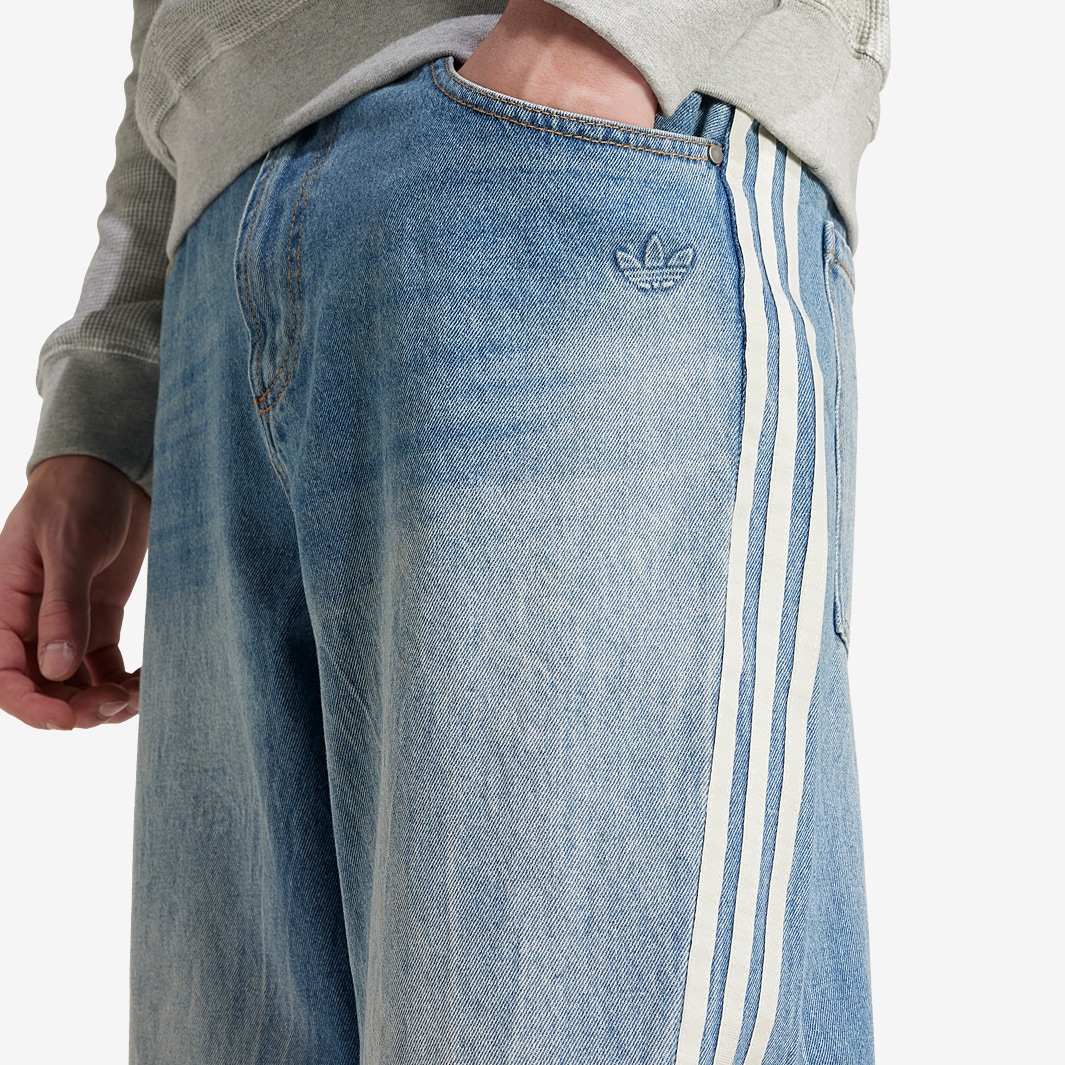 adidas Originals Denim Jeans Night Indigo Bottoms Mens