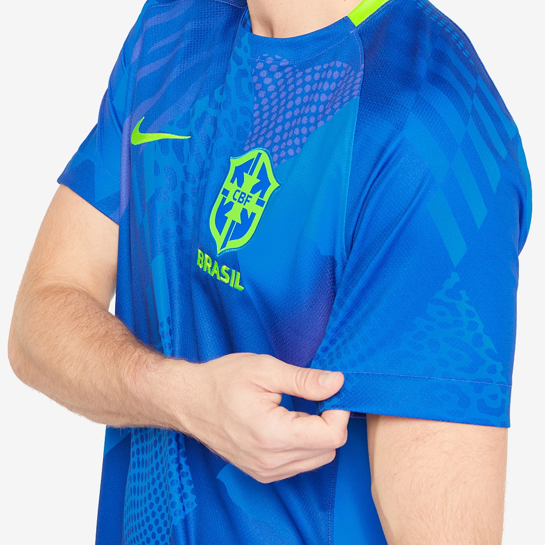 Maillot Extérieur Nike Brésil 2025 Dri-FIT Stadium Vole Haut